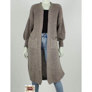Vest - Taupe - Vesten