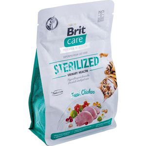 Brit Care Cat Grain-Free Sterilized Urinary Health, 400 gram - Katten droogvoer - Graanvrij - Sterilized