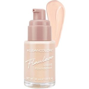 Kleancolor Flawless Liquid Foundation - 01 - Vanilla - Foundation - 30 ml