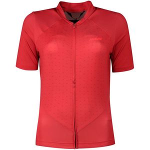Mavic Sequence Korte Mouw Wielertrui Rood M Vrouw