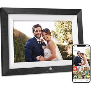 Equivera Digitale Fotolijst - 10.1 Inch - WiFi - 32GB - IPS Touchscreen