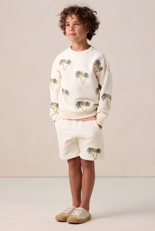 Sissy-Boy - Korte Broek - Wit - Met Palmboom