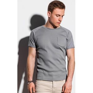 Ombre - heren T-shirt grijs - S1182