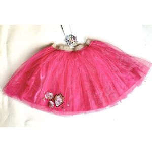 Disney Frozen Rok - Met Tule - Fuchsia - Maat 98/104