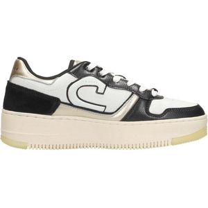 Cruyff Campo Low Lux-tall Sneakers - Leren Sneaker - Dames - Zwart - Maat 41