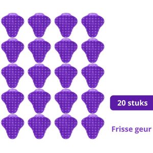 Synx Tools - Urinoirroosters - Paars - 20 stuks - 60 dagen geurend