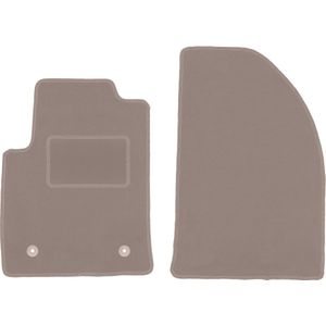 Beige voormatten voor: Ford Fusion hatchback (2005-2012)