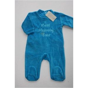 Picco Mini Baby Boxpak - Onesie - Jumpsuit - blauw - Best Mummy Ever - maat 62 (3 maanden)