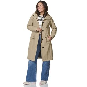 Happy Rainy Days Lange Regenjas Dames Porto Beige
