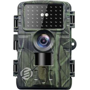 Equivera Wildcamera voor Buiten - Wildcamera met Nachtzicht - WiFi - Hoge Resolutie - Waterdicht - Wild Camera - Premium