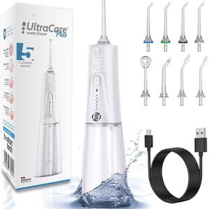 Waterflosser - Monddouche - Waterflosser Draadloos - Flosapparaat - Verwijderd Tandplak Eenvoudig