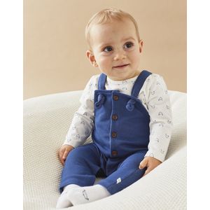 Noukie's - Salopette set - Denim - Katoen - 9 maand 74