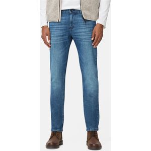 camel active 5 Pocket Slim Fit Jeans - Maat menswear-32/30 - Blauw