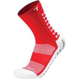Trusox Mid-Calf Cushion Crew 3.0 Gripsokken - Rood | Maat: 34,5-38,5