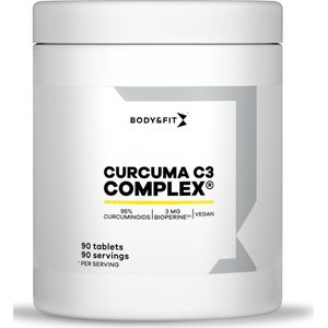 Body & Fit - Curcuma C3 Complex - Voedingssupplement - Geel - 500 mg
