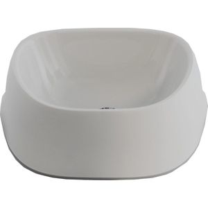 Moderna plastic hondeneetbak Sensi bowl 2200 ml soft wit