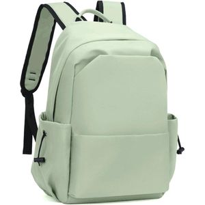 Rugzak in effen kleur - Groen - Eenvoudig en ruim 44*30*15cm