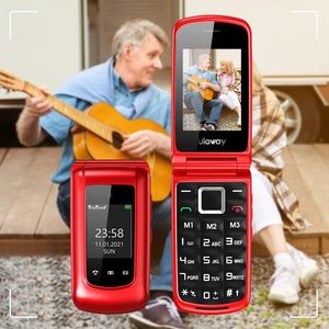 Mobiele Klaptelefoon - Senioren Telefoon - Met Noodoproep - 1000 mAh Batterij