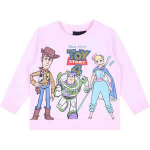 Toy Story DISNEY - Lichtroze sweatshirt met pailletten