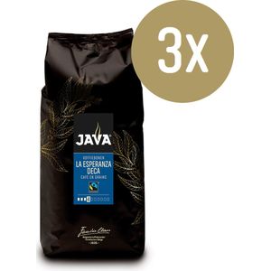 JAVA Koffiebonen Deca Fairtrade - 3 x 1 kg