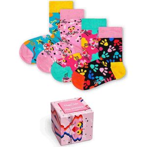Happy Socks - Kids Pink Panther - Giftbox - 0-12 maanden