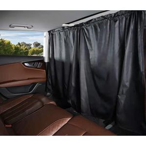 Zonnescherm Auto - Zonwering - Zijruit - Achterruit - Luxe Auto Zonnescherm-Autoraamschaduwen-Autoruit Zonwering-Universele zonnescherm Zonnewering-Auto Klamboe Gordijn-UV Zonbescherming Protectie-Anti-Verblinding-verwijderbaar privacygordijn