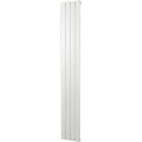 Plieger Cavallino Retto Enkel Designradiator – 180 cm x 29.8 cm - 614 Watt - Wit