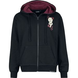 Harry Potter House Of Black Dames Trui met capuchon - zwart - M
