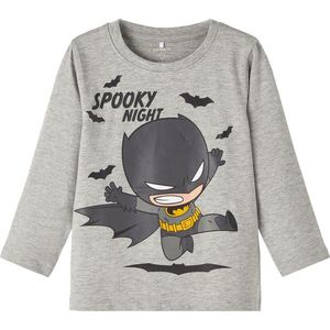Name it T-shirt grey melange Batman - NMMSUMMI - Maat 116