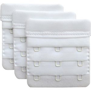 Dames Bh-Verlengstukken 3 Stuks met 3 Haken, 6.1cm x 5.8cm