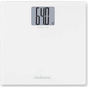 Digitale XL Personenweegschaal tot 250 kg - Badkamerweegschaal van Gehard Veiligheidsglas