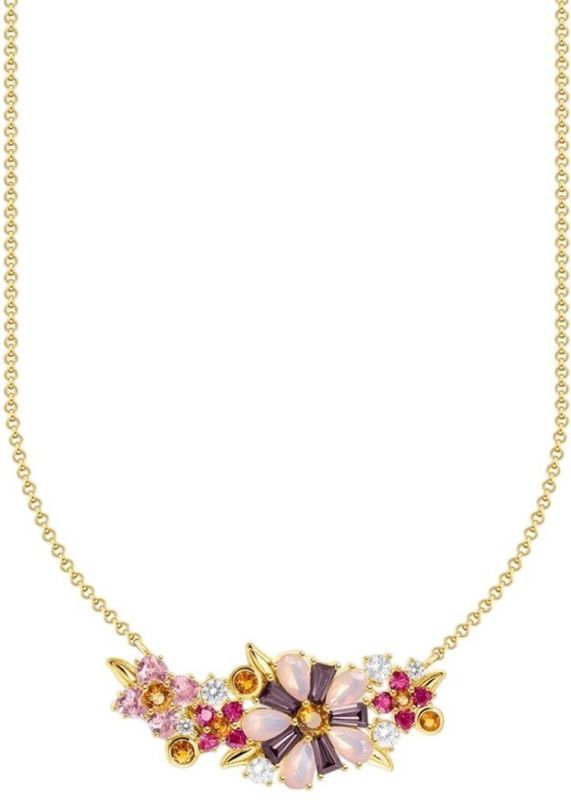 Thomas Sabo - KE2087-488-7-l45v - Ketting - Geel Goud Verguld - 45 cm