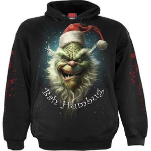 Spiral - Bah Humbug - Hoodie - Zwart