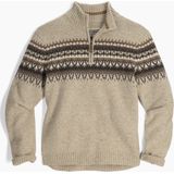 Royal Robbins - Arch Rock ¼ Zip - Trui - Beige - Merinowol