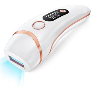 3 in 1 Laser Ontharingsapparaat – IPL Ontharing – Epilator – Automatische & Handmatige Modus – 9 Niveau’s – Gehele Lichaam – Wit