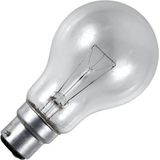 Schiefer - Ba22d Gloeilamp - Dimbaar - 60W - 2700K - Helder