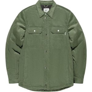 Vintage Industries STEVEN PADDED SHIRT/ JACKET Heren Longsleeve - groen - S