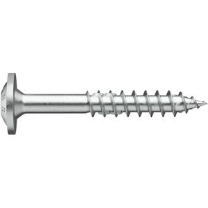 Wurth - ASSY 4 A2 WH RVS DD tellerkop RW - ASSY® 4 A2 WH tellerkopschroef A2 roestvast staal blank deeldraad tellerkop - x 50 st - Interne aandrijving RW40
