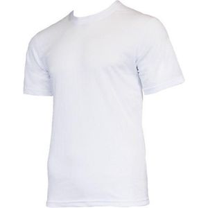 Campri - Thermoshirt - Wit - Korte Mouw - Sportshirt - Heren