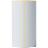 Brother BDE-1J152102-058 printeretiket Wit Zelfklevend printerlabel