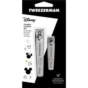 Tweezerman - Combo Clipper Set Mickey & Minnie Ear-esistable - Combo Nagelknipper Set