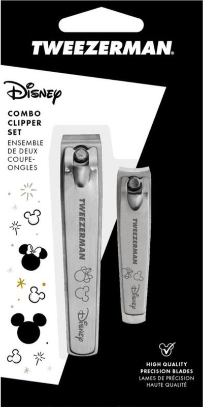 Tweezerman - Combo Clipper Set Mickey & Minnie Ear-esistable - Combo Nagelknipper Set