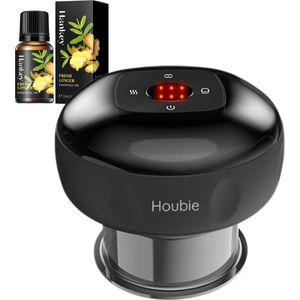 HOUBIE® - Elektrische Cupping Cup – Cellulite – Massage Apparaat – Skincare – Gratis extra olie