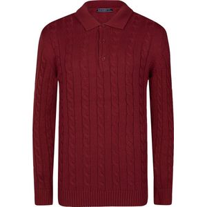 Poloshirt - Kabelbreipatroon - Zacht - Comfortabel - Dames