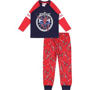 Rode Marvel Spiderman pyjama