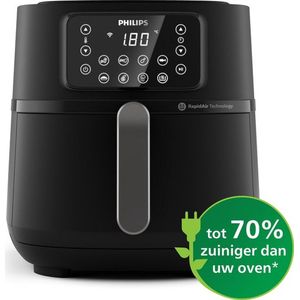 Airfryer - Heteluchtfriteuse - 2000W - 1.4 Liter - Zwart