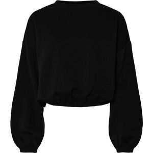 Pieces Trui Pcrobble Ls Sweat Bc 17161822 Black Dames Maat - L