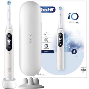 Oral-b Io6 - Elektrische Tandenborstel - Wit - Magnetisch