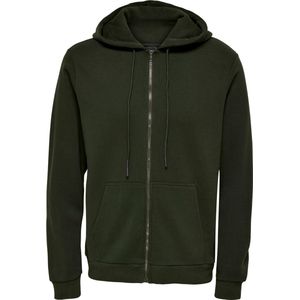 ONLY & SONS ONSCERES ZIP THR. HOODIE SWEAT NOOS Heren Trui - Maat XL