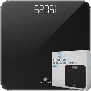 e.volve - Personenweegschaal - Digitaal - Inclusief Batterijen